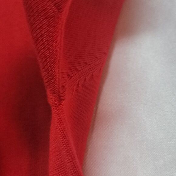 Woman's Jenny Red Sweater  - Picture 4 of 7